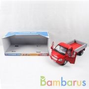 Машина грузовик свет+звук, открыв. двери и кузов 9379A в русс. кор. 39*16*18,5см в кор.2*6шт | фото №0
