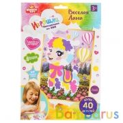 Наб д/тв-ва аппликация из эва, лама, 17*23 см MultiArt в кор.100шт | фото №0