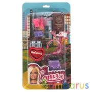 Аксессуары для кукол 29 см комплект акс  для Софии, путешествие, блистер КАРАПУЗ в кор.72шт | фото №0