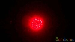 fr3124 (Шар 3") RED STROBE 3" | фото №0