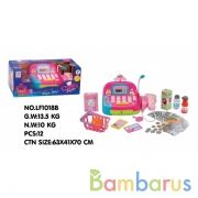 Кассовый аппарат на бат. свет+звук, с аксесс. LF1018B в кор. в кор.2*6шт | фото №0