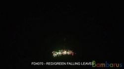 FD4070 RED/GREEN FALLING LEAVES | фото №0