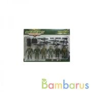 Набор солдатиков с аксесс. на карт. в кор.2*84шт | фото №0