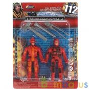 Набор солдатиков пожарные, блист.10*14*2см ИГРАЕМ ВМЕСТЕ в кор.2*324шт | фото №0