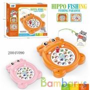 Игра рыбалка на бат. звук, цвет в ассорт. 989-02B в кор. в кор.2*36шт | фото №0