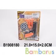 Пистолет с присосками + мишень на карт. в кор.4*132шт | фото №0