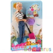 Кукла с аксесс., цвет в ассорт. на карт. в кор.2*24шт | фото №0