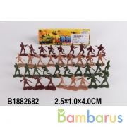 Набор солдатиков в пак. в кор.4*216шт | фото №0