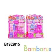 Мебель для кукол, в ассорт. 016-8 на карт. в кор.2*72шт | фото №0