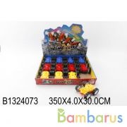 Машина-перевертыш инерц. цвет в ассорт. 096-1 в дисплее 35*4*30см уп-12шт в кор.2*12уп | фото №0