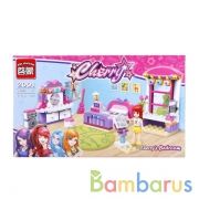 КОНСТРУКТОР ПЛАСТ. СПАЛЬНЯ С ФИГУРКОЙ И АКСЕСС., 124ДЕТ. В КОР. 27*5*16СМ в кор.48шт | фото №0