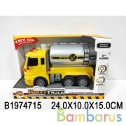 Машина инерц. с цистерной, свет+звук 002 в кор. в кор.2*36шт | фото №0