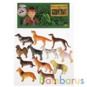 НАБОР ИЗ 12-И СОБАК "ИГРАЕМ ВМЕСТЕ" 6СМ, В АССОРТ. В ПАК. (РУСС. УП.) в кор.8*24наб | фото №0