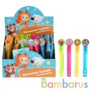 Мыльные пузыри "МУЛЬТ" нелопающиеся колба 5мл., 11см в дисплее ИГРАЕМ ВМЕСТЕ уп-48шт в кор.24уп | фото №0