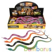 Игрушки пластизоль набор змей, в ассорт. ИГРАЕМ ВМЕСТЕ уп-24шт в кор.10уп | фото №0