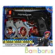 Набор полиция, звук в кор. 23,3*18,2*3,7см Играем вместе в кор.2*72шт | фото №0