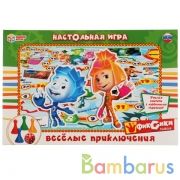 Настольная игра-ходилка Фиксики. Весёлые приключения. в кор. Умные игры в кор.20шт | фото №0