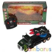 РАКЕТНИЦА на р/у свет, кор.34*10*16см ТЕХНОДРАЙВ в кор.2*24шт | фото №0