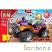 Конструктор гоночный ДЖИП, 53 дет. Город мастеров в кор.2*40шт | фото №0