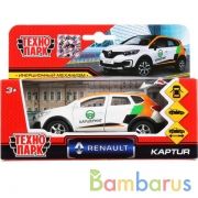 Машина металл RENAULT kaptur КАРШЕРИНГ, 12 см, дв., багаж., инерц., кор. Технопарк в кор.2*24шт | фото №0