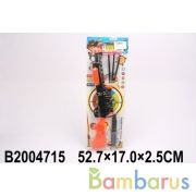 Ружье с присосками + нож на карт. в кор.2*72шт | фото №0