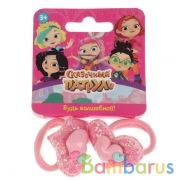 Акс-ры д/девочек СКАЗОЧНЫЙ ПАТРУЛЬ резинки д/волос украш сердце, 2шт МИЛАЯ ЛЕДИ уп-10шт в кор.300уп | фото №0