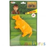 ЖИВОТНОЕ -ТЯНУЧКА "ИГРАЕМ ВМЕСТЕ" В АССОРТ. НА КАРТ. (РУСС. УП.) 28*17СМ в кор.2*72шт | фото №0