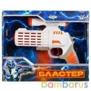БЛАСТЕР КОСМИЧЕСКИЙ "ИГРАЕМ ВМЕСТЕ" НА БАТ. СВЕТ+ЗВУК В РУСС. КОР. в кор.2*36шт | фото №0