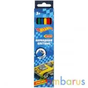 Цветные карандаши ХОТ ВИЛС 6цв, шестигран Умка в кор.20*24шт | фото №0