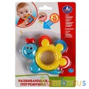 ПОГРЕМУШКА "УМКА" "УЛИТКА" В АССОРТ. НА БЛИСТЕРЕ (РУСС. УП.) в кор.2*24шт | фото №0