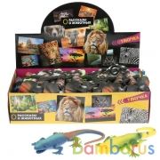 Игрушка пластизоль тянучка "Играем вместе" ящерица 20-26см, 6асс. в дисплее уп-36шт в кор.10уп | фото №0