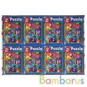 Монстрики.  Пазлы классические в коробке.  Пазл 80 деталей. Умные игры в уп.16шт в кор.8уп | фото №0