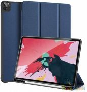 Чехол Dux ducis для iPad PRO 12.9 (2020) Silicon, sort touch с отсеком для стилуса (Тёмно-синий) | фото №0