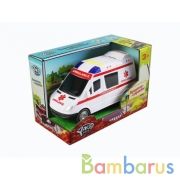 Машина инерц. скорая помощь в русс. кор. в кор.48шт | фото №0