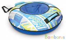 Надувная ватрушка (тюбинг) ТБ2К-95/С, Nika, 95см, Nika sport синий с автокамерой, уп.1 | фото №0