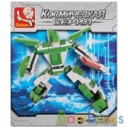 КОНСТРУКТОР ПЛАСТ. РОБОТ, 110ДЕТ. В РУСС. КОР. 14*16*4СМ в кор.90шт | фото №0