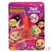 Косметика для девочек Сказочный патруль лак д/ногтей,5мл,оранжевый,глиттер. МИЛАЯ ЛЕДИ в кор.2*100шт | фото №0