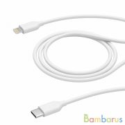 Кабель Deppa USB-C - Lightning, MFI, 60W, 1.2м (Белый) | фото №0