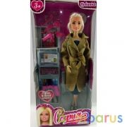 Кукла 29 см София бизнес-вумен, с акс, руки и ноги сгибаются в кор КАРАПУЗ в кор.24шт | фото №0