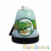ИГРУШКА ТМ SLIME "JUNGLE" С САЛАТОВЫМ ФИШБОЛОМ (ХАМЕЛЕОН) 130 Г в кор.32шт | фото №0