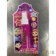 Косметика ДЛЯ ДЕВОЧЕК СКАЗОЧНЫЙ ПАТРУЛЬ спрей-краска волос 30мл св тем роз МИЛАЯ ЛЕДИ в кор.6*24шт | фото №0