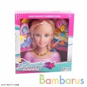 Кукла-манекен для создания причесок, с аксесс. в кор. в кор.24шт | фото №0