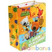Играем Вместе. Мими Мишки. С днем рождения! Пакет подарочный 26х32х14см, уп-12шт в кор.6уп | фото №0