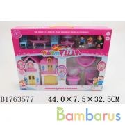 Дом для кукол, с фигурками и аксесс. WD-926D в кор. в кор.24шт | фото №0