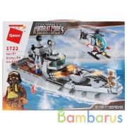 Конструктор пласт. морской патруль с фигурками, 539дет. в кор. в кор.12шт | фото №0