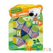 Логическая игра Ми-ми-мишки змейка, блистер, 19*14*3,5см ИГРАЕМ ВМЕСТЕ в кор.2*120шт | фото №0