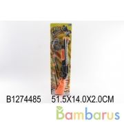 Набор полиция (пистолет с присосками + наручники) на карт. в кор.2*108шт | фото №0