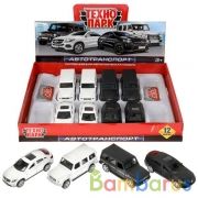 Машина металл MERCEDES-BENZ g-class/mercedes gle-coupe 12см, дв,баг, асс. Технопарк уп-12шт в кор6уп | фото №0