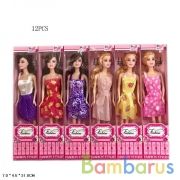 Кукла 29см в ассорт. HS1807 в кор. в кор.2*144шт | фото №0