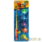 Игра рыбалка "МИМИМИШКИ" цвет в ассорт. на карт., 53*20*4,5см ТМ "ИГРАЕМ ВМЕСТЕ" в кор.2*36шт | фото №0